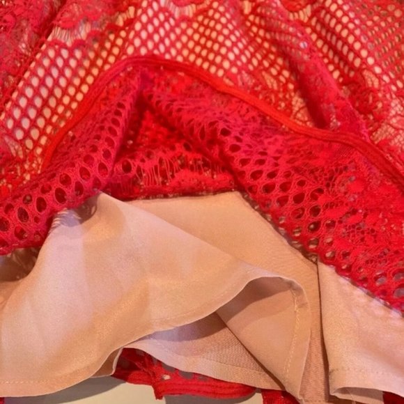 Stylestalker Elliot Circle Lace One Shoulder Dress - Picture 7 of 14